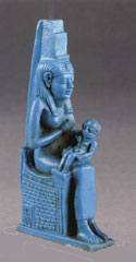 Egyptian Isis nursing Heru