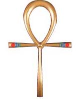 A golden Ankh