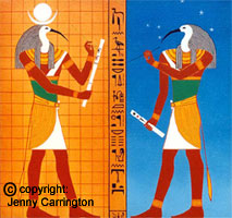 Thoth, the god of writing and of science