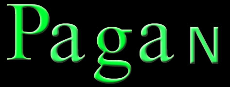 The name Pagan in Roman letters